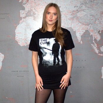 T-Shirt The Cure Boys Don't Cry Black & White Black S Ladies T-Shirt - 2