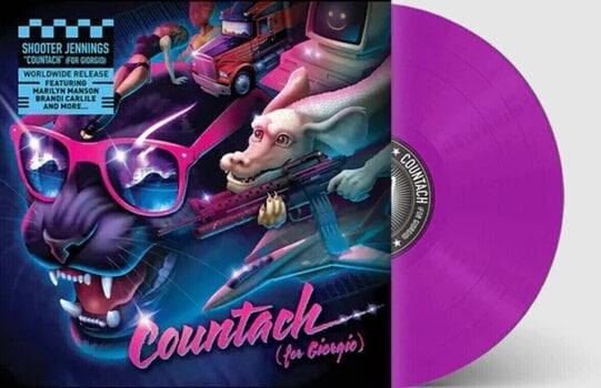 LP plošča Shooter Jennings - Countach (For Giorgio) (10th Anniversary Edition) (Neon Violet Coloured) (LP) - 2