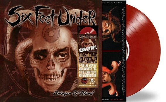 Disco de vinil Six Feet Under - Bringer Of Blood (Blood Red Coloured) (LP) - 2