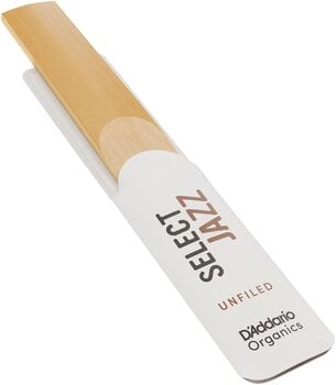 Тръстикова пластинка за баритон саксофон Rico Organic Select Jazz Unfiled 2 Hard 5-pack Тръстикова пластинка за баритон саксофон - 14