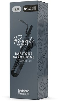 Baryton saxofon reed Rico Frederick L. Hemke 4.0 5 Pack Baryton saxofon reed - 6