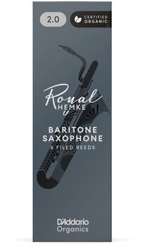Baryton saxofon reed Rico Frederick L. Hemke 4.0 5 Pack Baryton saxofon reed - 7