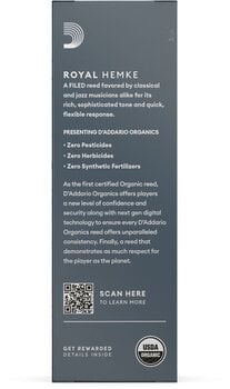 Baryton saxofon reed Rico Frederick L. Hemke 4.0 5 Pack Baryton saxofon reed - 8