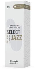jezičak za bariton sakosofon Rico Organic Select Jazz Filed 2 Soft 5-pack jezičak za bariton sakosofon - 4