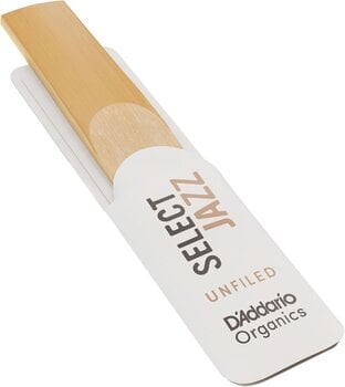 Jezičak za alt saksofon Rico Organic Select Jazz Unfiled 2 Medium 10-pack Jezičak za alt saksofon - 14