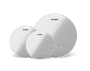 Set de peaux Evans EPP-HRUV1-F Hydraulic Red Fusion with UV1 Coated Snare Batter Set de peaux - 1