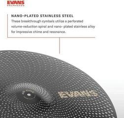 Mesh Drum Head Evans EPPB-DB1-R dB One Rock Pack with dB One Snare Batter and dB One Bass Batter Mesh Drum Head - 4