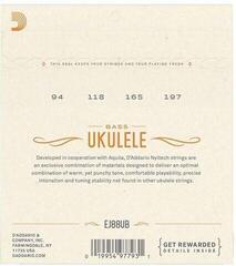 Cuerdas para ukelele bajo D'Addario EJ88UB Cuerdas para ukelele bajo - 2