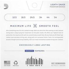 Corzi chitare acustice D'Addario XSAPB12554 Corzi chitare acustice - 6