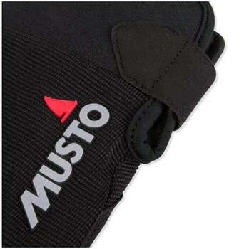 Jachtařské rukavice Musto Essential Sailing Long Finger Glove Black S - 2