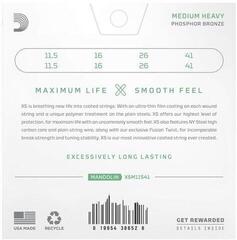 Žice za mandolinu D'Addario XSM11541 Žice za mandolinu - 5