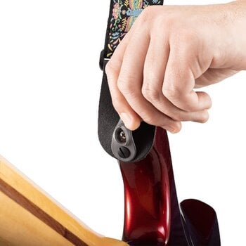 Correa de guitarra textil D'Addario 50TC01 Pad Lock Woven Correa de guitarra textil - 5