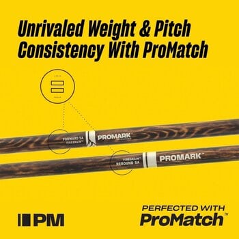 Bubnjarske palice Pro Mark R7AFG Rebound 7A FireGrain Bubnjarske palice - 4