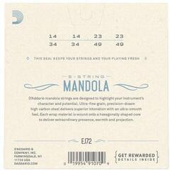 Corzi pentru mandoline D'Addario EJ72 Corzi pentru mandoline - 2