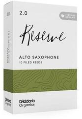 Palheta para saxofone alto Rico Organic Reserve 2.5 10-pack Palheta para saxofone alto - 5