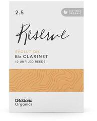 Jezičak za klarinet Rico Organic Reserve Evolution 3.0 10-pack Jezičak za klarinet - 3