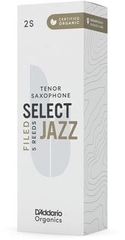Jezičak za tenor saksofon Rico Organic Select Jazz Filed 4 Soft 5-pack Jezičak za tenor saksofon - 5