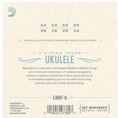Žice za tenor ukulele D'Addario EJ88T-8 Žice za tenor ukulele - 2