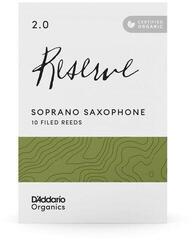 Jezičak za soprano saksofon Rico Organic Reserve 3.5 10-pack Jezičak za soprano saksofon - 3