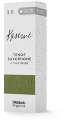 Palheta para saxofone tenor Rico Organic Reserve 3.5 5-pack Palheta para saxofone tenor - 2