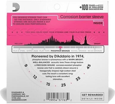 Gitarstrenger D'Addario EJ23 Gitarstrenger - 7