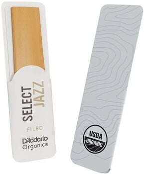 Altsaksofonrørblad Rico Organic Select Jazz Filed 2 Soft 10-pack Altsaksofonrørblad - 9