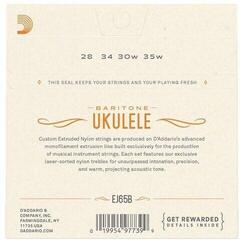 Žice za baryton ukulele D'Addario EJ65B Žice za baryton ukulele - 2