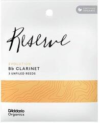 Palheta para clarinete Rico Organic Reserve Evolution 2.5 3-Pack Palheta para clarinete - 1