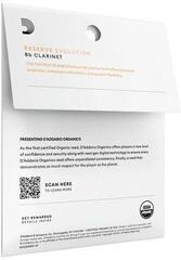 Palheta para clarinete Rico Organic Reserve Evolution 2.5 3-Pack Palheta para clarinete - 3