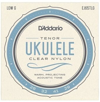 Húrok Tenor ukulelére D'Addario EJ65TLG Húrok Tenor ukulelére - 2