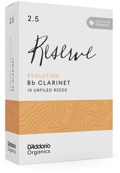 Jezičak za klarinet Rico Organic Reserve Evolution 3.5 3-Pack Jezičak za klarinet - 6