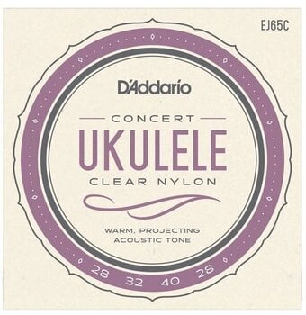 Saiten für Konzert-Ukulele D'Addario EJ65C Saiten für Konzert-Ukulele - 2