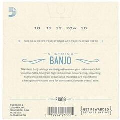 Žice za banjo D'Addario EJS60 Žice za banjo - 2