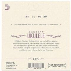 Žice za koncertni ukulele D'Addario EJ87C Žice za koncertni ukulele - 2