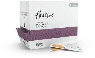 Palheta para clarinete Rico Organic Reserve Classic 2.5 3-Pack Palheta para clarinete - 1