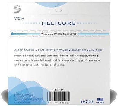 Brácsa húr D'Addario H415 LM Brácsa húr - 7