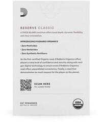 Тръстикова пластинка за кларинет Rico Organic Reserve Classic 2.5 10-pack Тръстикова пластинка за кларинет - 4
