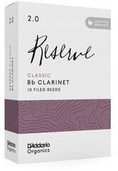 Тръстикова пластинка за кларинет Rico Organic Reserve Classic 2.5 10-pack Тръстикова пластинка за кларинет - 5