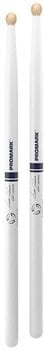 Bacchette Batteria Pro Mark TXDC17W-WHITE Scott Johnson Painted White Bacchette Batteria - 3