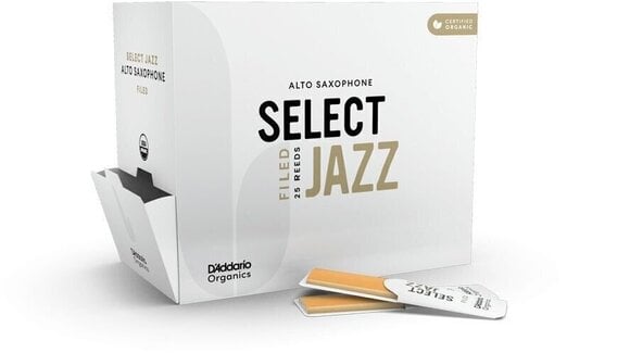 Riet voor altsaxofoon Rico Organic Select Jazz Filed 2 Hard 3-Pack Riet voor altsaxofoon - 2