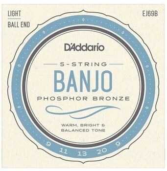 Bendzsó húr D'Addario EJ69B Bendzsó húr - 2
