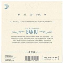 Bendzsó húr D'Addario EJ69B Bendzsó húr - 2