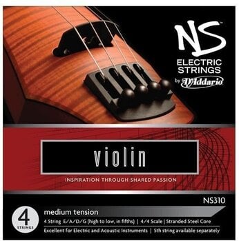 Viiulikeeled D'Addario NS310 Viiulikeeled - 2