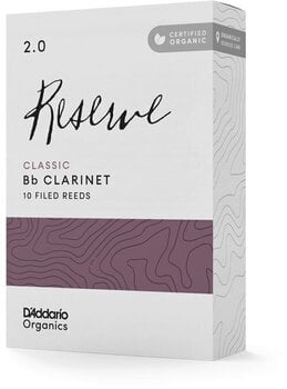 Klarinet reed Rico Organic Reserve Classic 4.0 10-pack Klarinet reed - 3