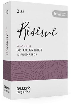 Klarinet reed Rico Organic Reserve Classic 4.0 10-pack Klarinet reed - 6