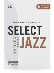 Jezičak za soprano saksofon Rico Organic Select Jazz Unfiled 2 Hard 10-pack Jezičak za soprano saksofon - 5