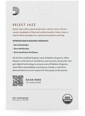 Jezičak za soprano saksofon Rico Organic Select Jazz Unfiled 2 Hard 10-pack Jezičak za soprano saksofon - 6