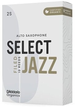 Stroik do saksafonu altowego Rico Organic Select Jazz Filed 4 Soft 10-pack Stroik do saksafonu altowego - 5