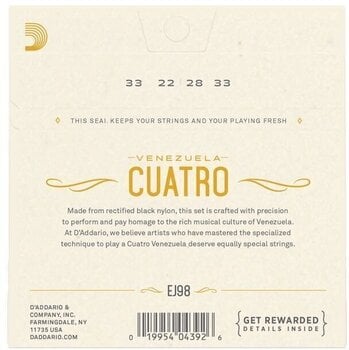 Cuerdas para guitarra D'Addario EJ98 Cuerdas para guitarra - 3