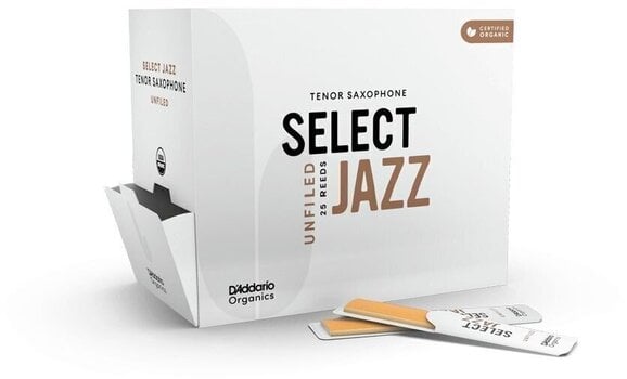 Jezičak za sopran saksofon Rico Organic Select Jazz Unfiled 3 Soft 3-Pack Jezičak za sopran saksofon - 2